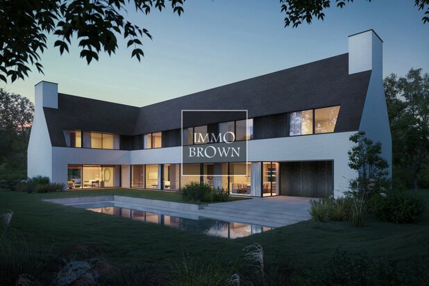 Nieuwbouwvilla te koop in paadje van het Zoute