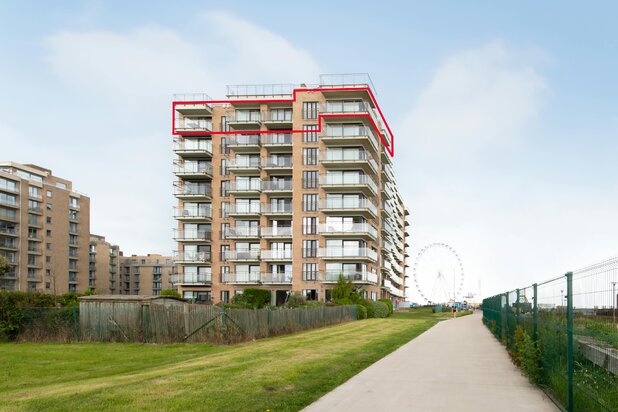 Exclusief appartement met prachtig zicht op de Havengeul en de zee!