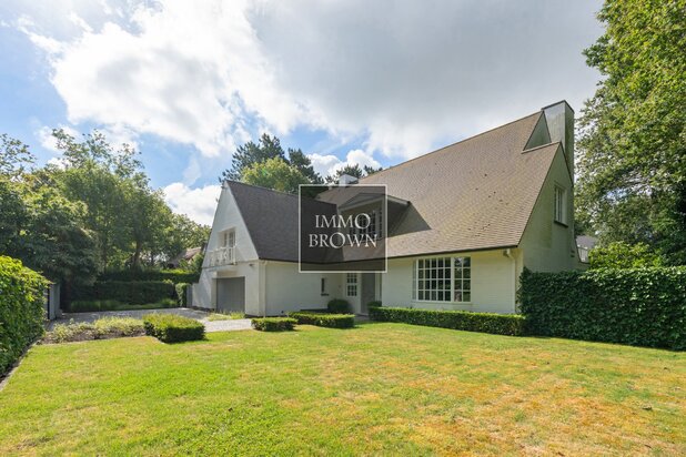 Villa te koop Boslaan Zoute zuidgerichte tuin