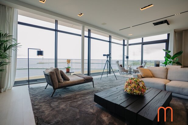 Luxueuze penthouse te koop in Oostende – Exclusief wooncomfort met panoramisch zeezicht