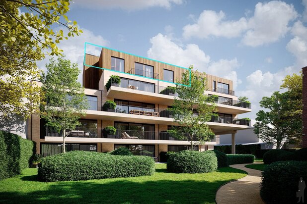 Nieuwbouwproject Villa Tybaert bestaande uit 15- zonnig BEN appartementen (E-peil -20)