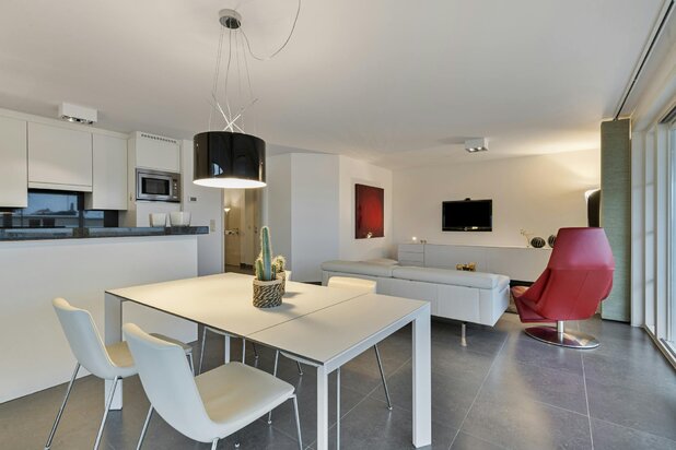 2 bedroom corner apartment with garage in Sint-Idesbald