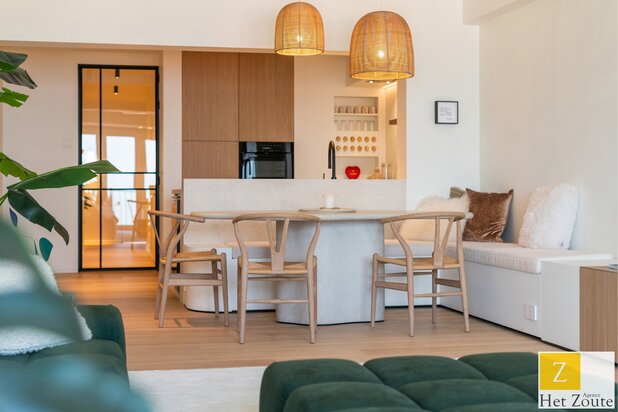 Elégance, luxe exclusif et superbe vue mer frontale au Zoute