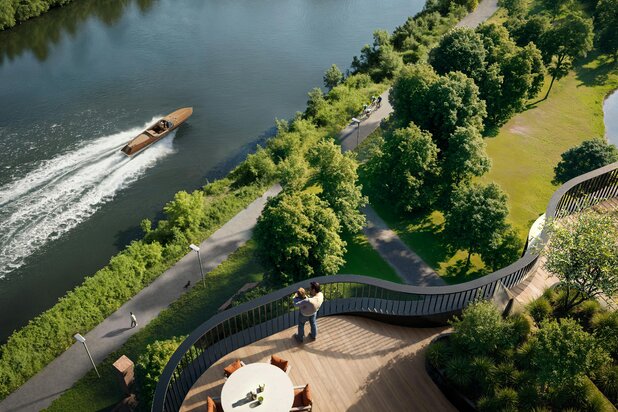 Luxe appartement met 3 slaapkamers te koop in Kortrijk