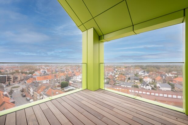 Duplexappartement met zuidoost oriëntatie en ruim terras 10m²