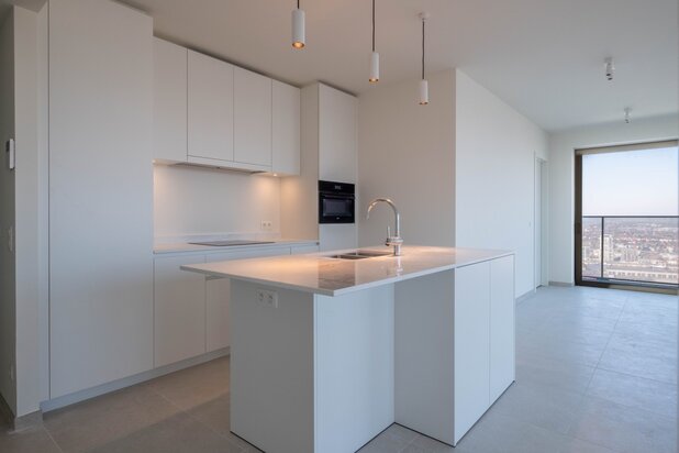 Modern appartement in Sky Tower One te Oostende