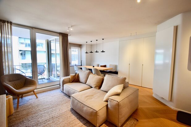 Instapklaar appartement gelegen op een centrale ligging te Knokke, vlakbij de winkels en de zee