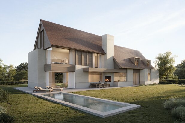 Terrain à bâtir parfaitement orienté avec un permis d'environnement approuvé