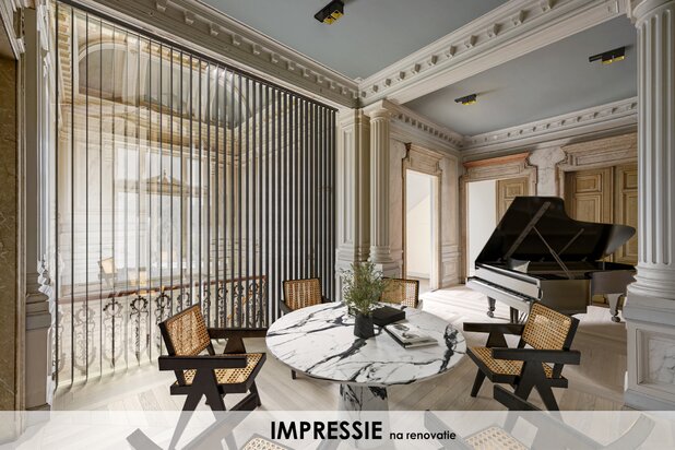 Appartement van 209m² + terras in uniek en historisch kader