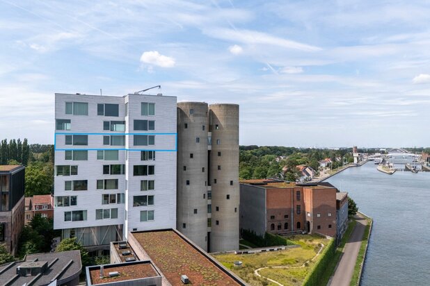 Unieke loft gelegen in de iconische Silos  aan de Kanaalsite