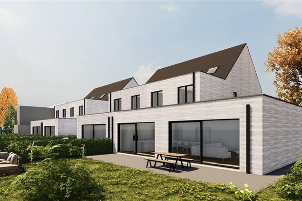 Unieke halfopen nieuwbouwwoning op perceel van 1857m²