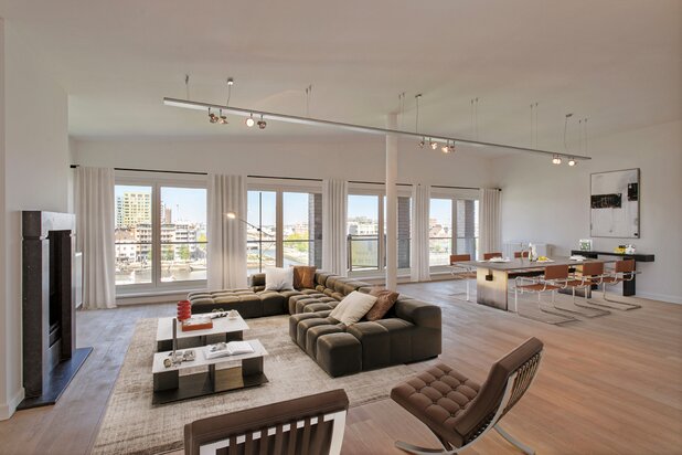 ANTWERPEN - Luminueze penthouse met panoramische zichten