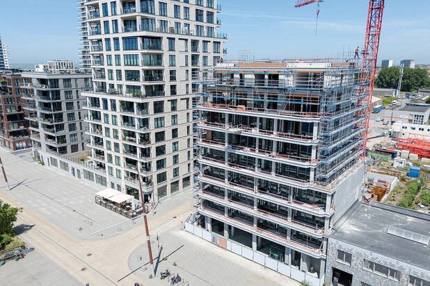 Duplexappartement in het nieuwbouwproject Baelskaai 26