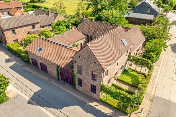 Renovated square farm in rural Vliermaal
