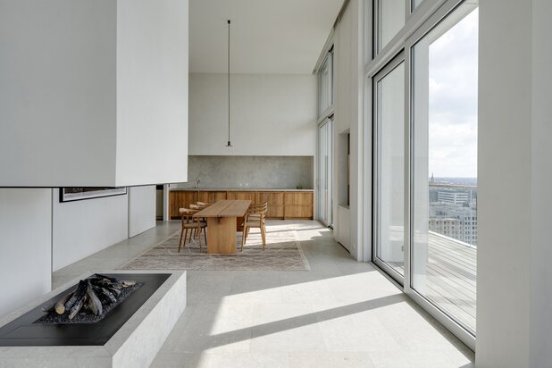 Panoramische penthouse met tijdloze elegantie