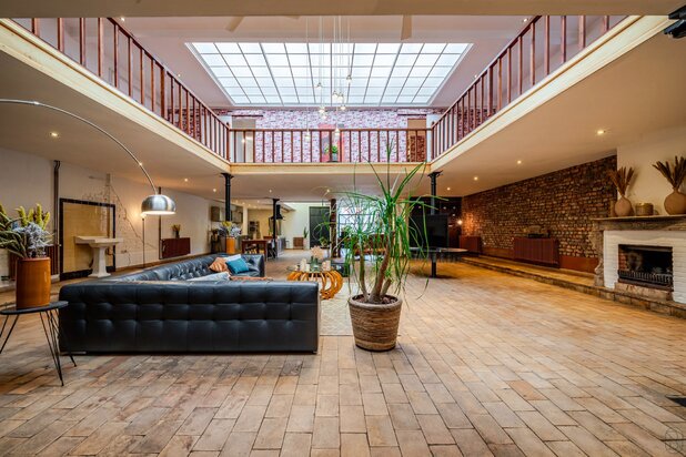 Gerenoveerde voormalige textielfabriek (loft + atelier)