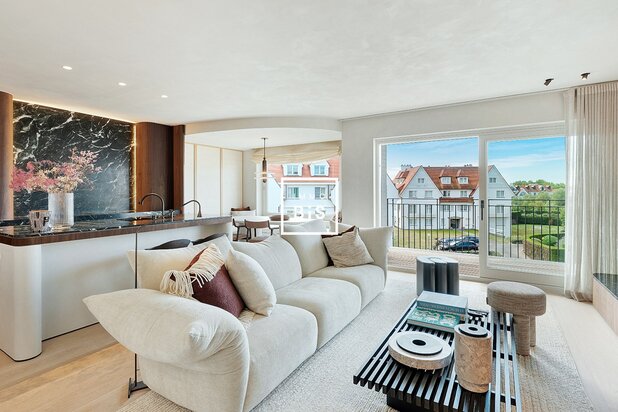 Droomappartement voorzien van de hoogste afwerkingsgraad  vlak aan de Wandeldijk en het Zwin