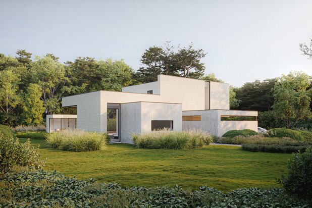 Moderne, energieneutrale villa op perceel van 1863m²