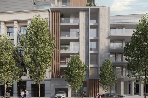 Square One : parel in het centrum van Kortrijk - Full floor appartement op de derde verdieping