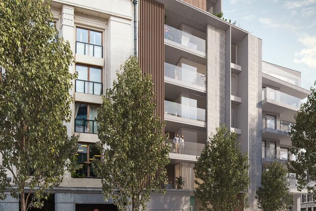 Square One : parel in het centrum van Kortrijk - Full floor appartement op de vierde verdieping