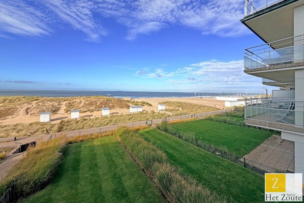 Appartement avec vue frontale sur mer – Wandeldijk Het Zoute