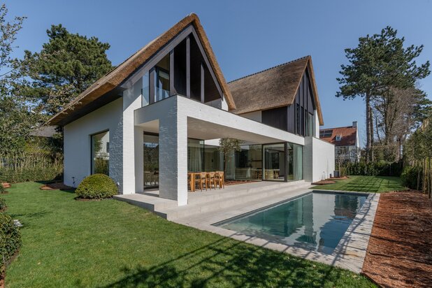 Knokke-Zoute villa with pool near the Royal Zoute Golf Club