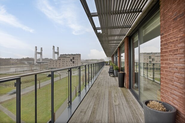 Exclusieve penthouse aan het water in Vilvoorde