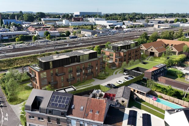 Ruime penthouse met 2-slaapkamers in nieuwbouwproject Ernest