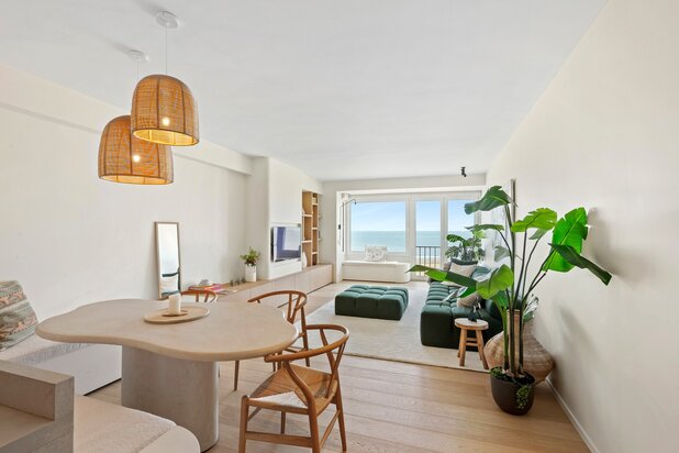 Fantastisch appartement met adembenemend zeezicht gelegen op een A-locatie in het Zoute.