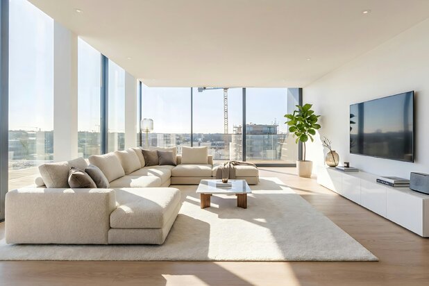 Unique penthouse for sale along the Leie in Kortrijk