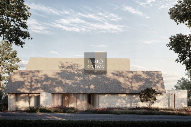 Exclusif à vendre villa neuve exceptionnelle Zoute