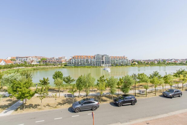 Bel appartement rénové avec vue frontale sur le lac