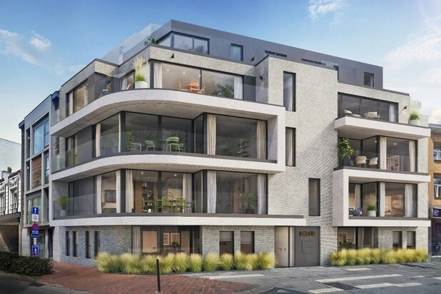 Nieuwbouwduplex te koop in Blankenberge