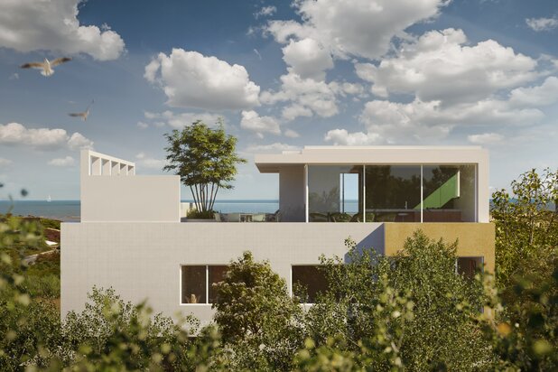 Villa 0 – Sublieme nieuwbouwvilla met panoramisch zeezicht over Sint-André, Oostduinkerke