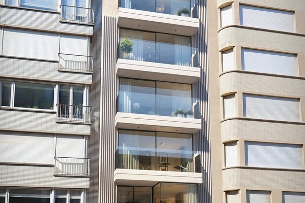 Des Étoiles - Nieuwbouw duplexappartement met zeezicht.