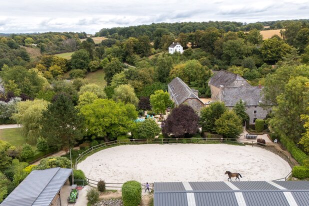 Lacs de l'Eau d'Heure - Manege met gîtes