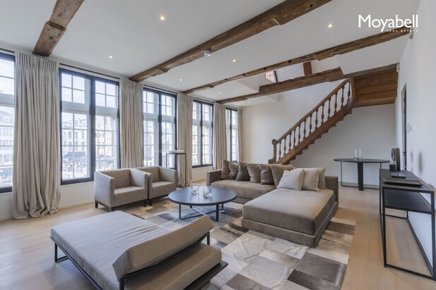 Exclusieve woning aan de Graslei – wonen in het hart van historisch Gent