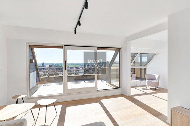 Renovated duplex apartment with large terrace in Duinbergen