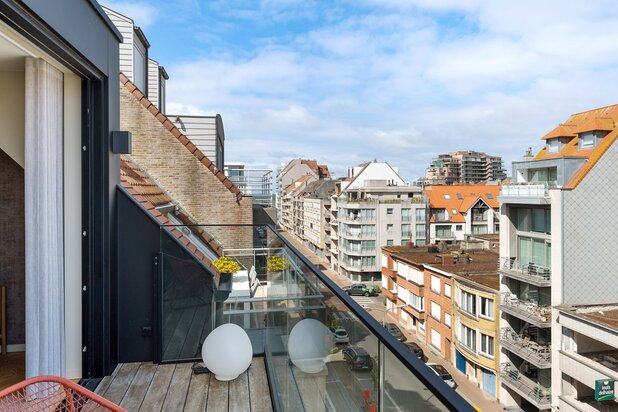 Duplex penthouse au centre de Knokke, à deux pas de la mer