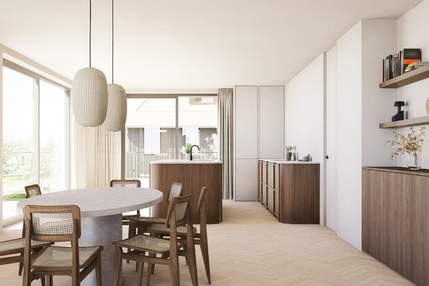 Projet de nouvelle construction Duinenwater Gardens III: Appartement 15/1.3