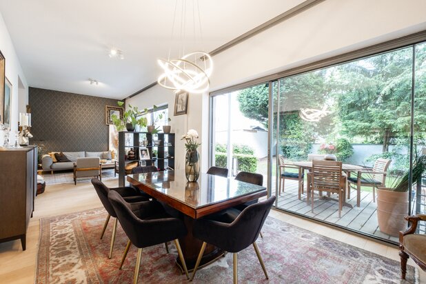 Brugmann - Chatelain, appart- 3 slaapkamers - terras en tuin