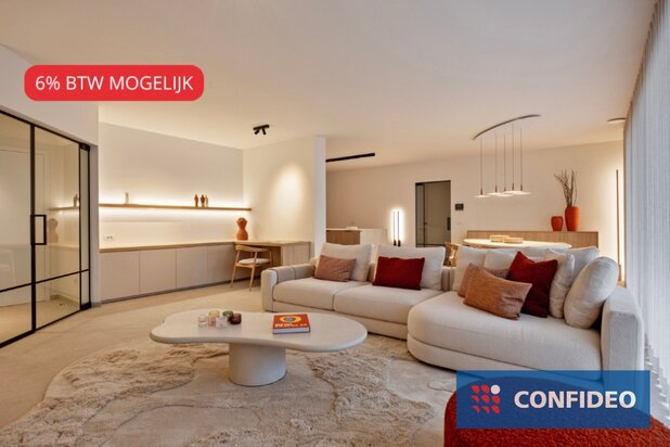Luxueus nieuwbouwappartement - geniet van 6% btw