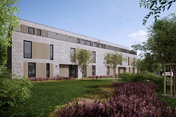 Prestigieus nieuwbouwappartement met groot terras. 