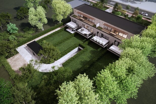 Prestigieus nieuwbouwappartement met riant terras.