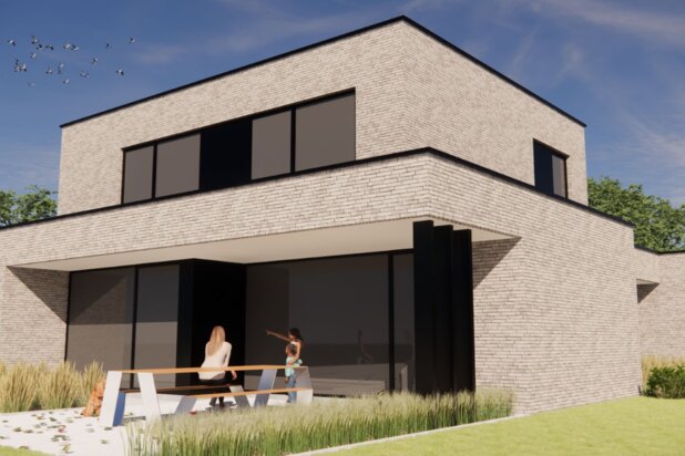 Moderne kwalitatieve nieuwbouwwoning. 