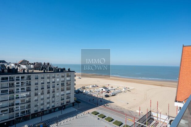 Duplex-penthouse avec vue mer et terrasses sur l'Albertplein
