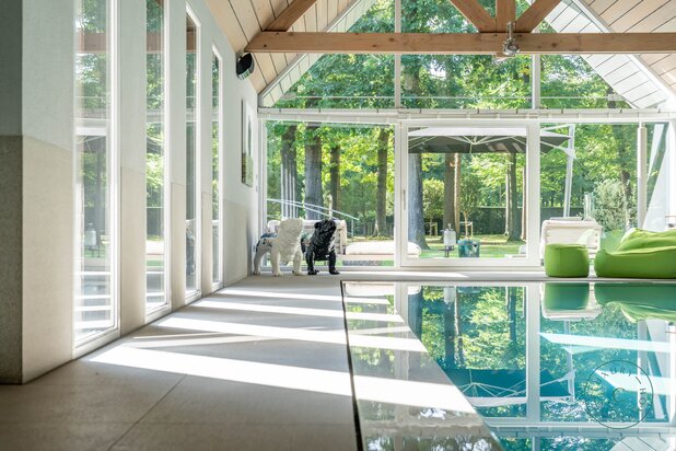 Exclusieve villa te midden het bos van Hertsberge