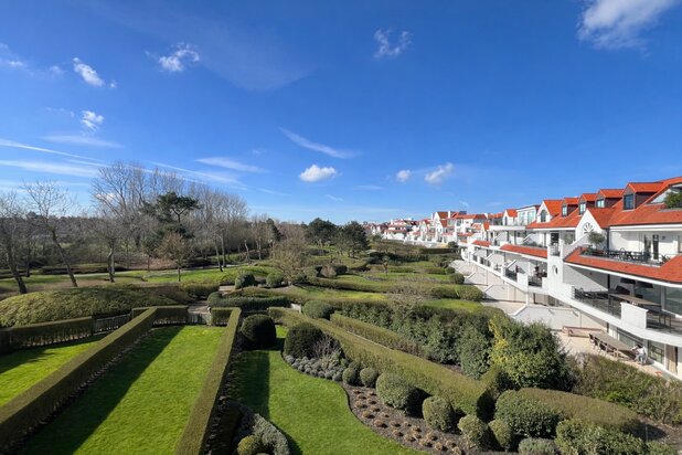 Appartement ensoleillé à vendre Tennis Garden au Zoute grande terrasse
