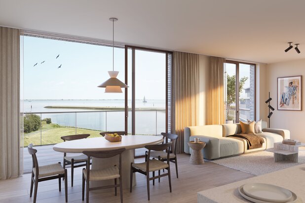 Exclusieve penthouse met spectaculair waterzicht