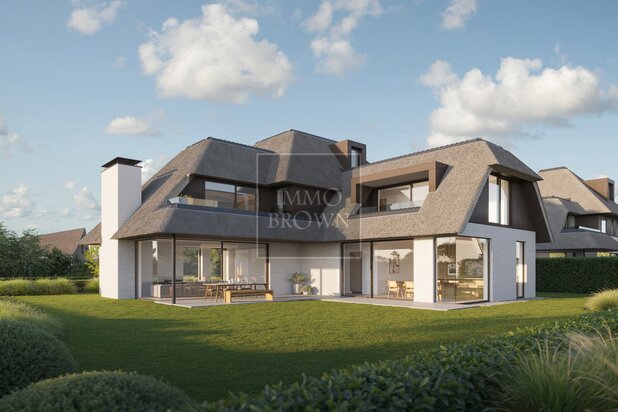 New-build villa beside a private woodland in Knokke-Zoute
